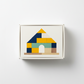Educational building blocks set, Primary angle is straight-on or slight 3/4 view to showcase both product details and...