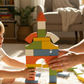 Modular Stacking Blocks Set in use