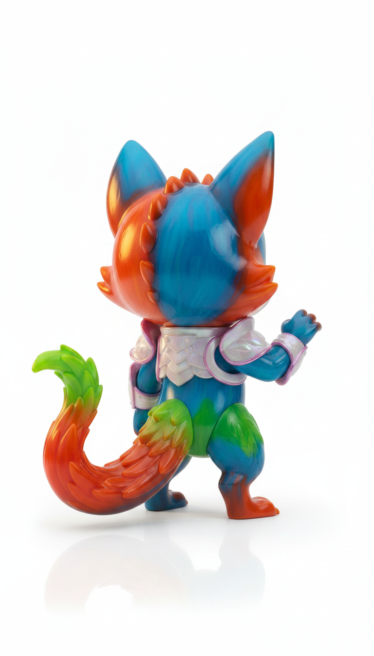 Alternate angle view of Collectible Action Figure