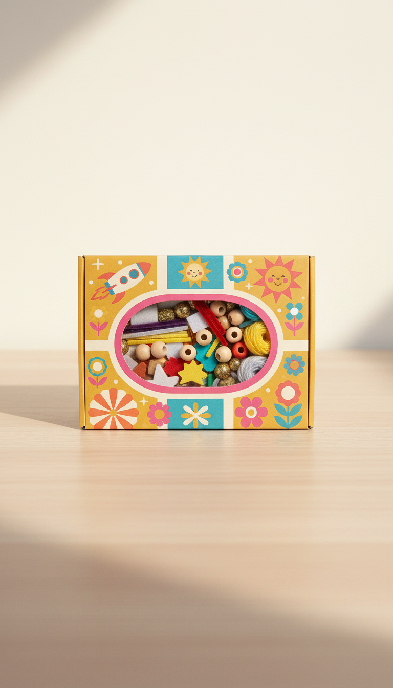 Retro Craft Kit in a new setting