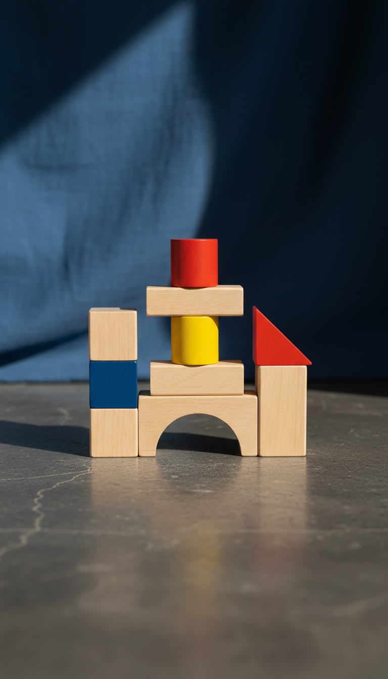 Creative Building Blocks Set in a new setting