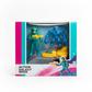 Action Galaxy Playset boxed set, Default angle: 3/4 frontal view at eye-level (relative to the toy), showing both...