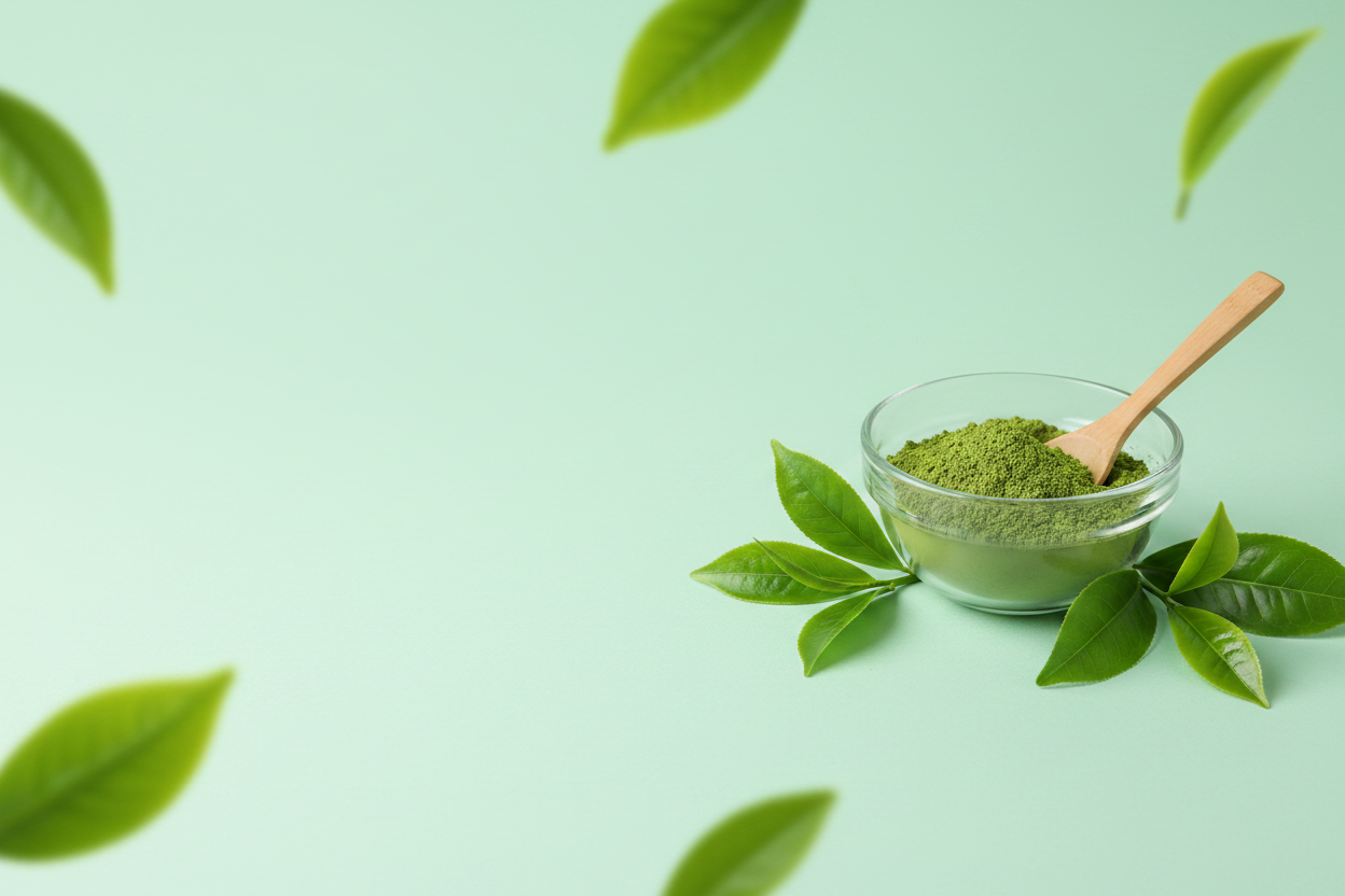 Slide 3 - Green Tea Banner